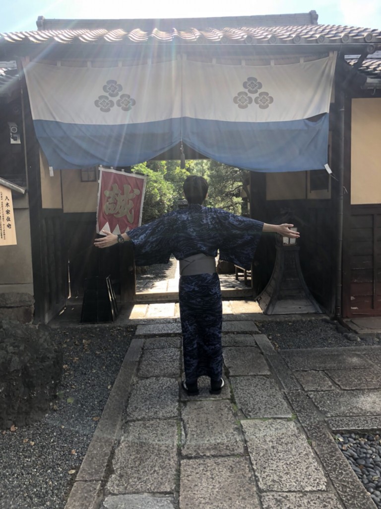 暑さに負けず、浴衣で京都観光(^^♪2018年7月22日13