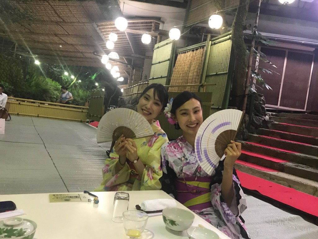 姉妹で夜の貴船へ(^^♪2018年7月25日7