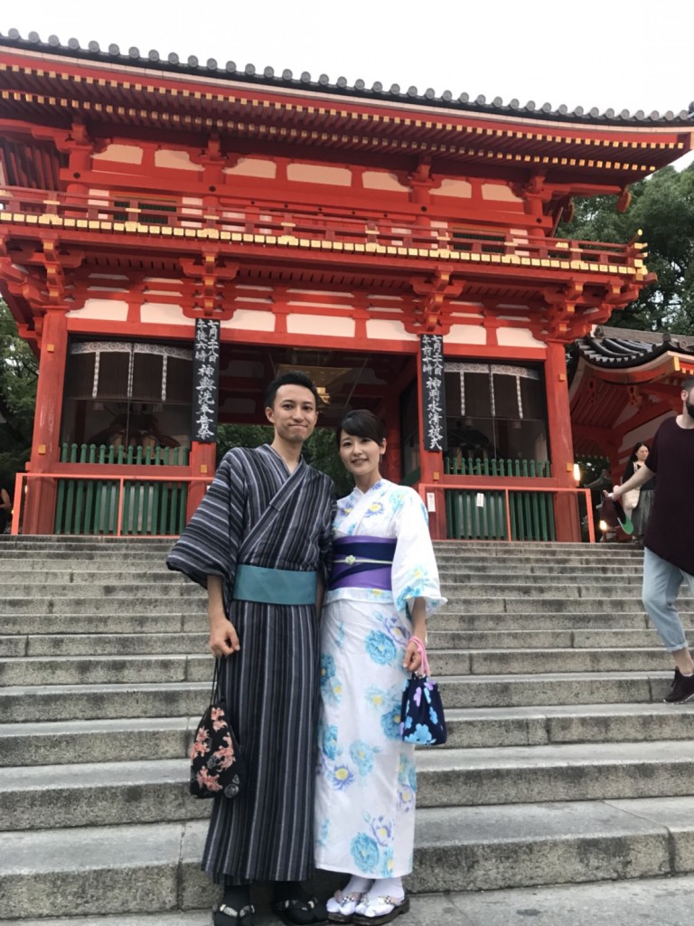 浴衣で東映太秦映画村へ(^^♪2018年7月27日7