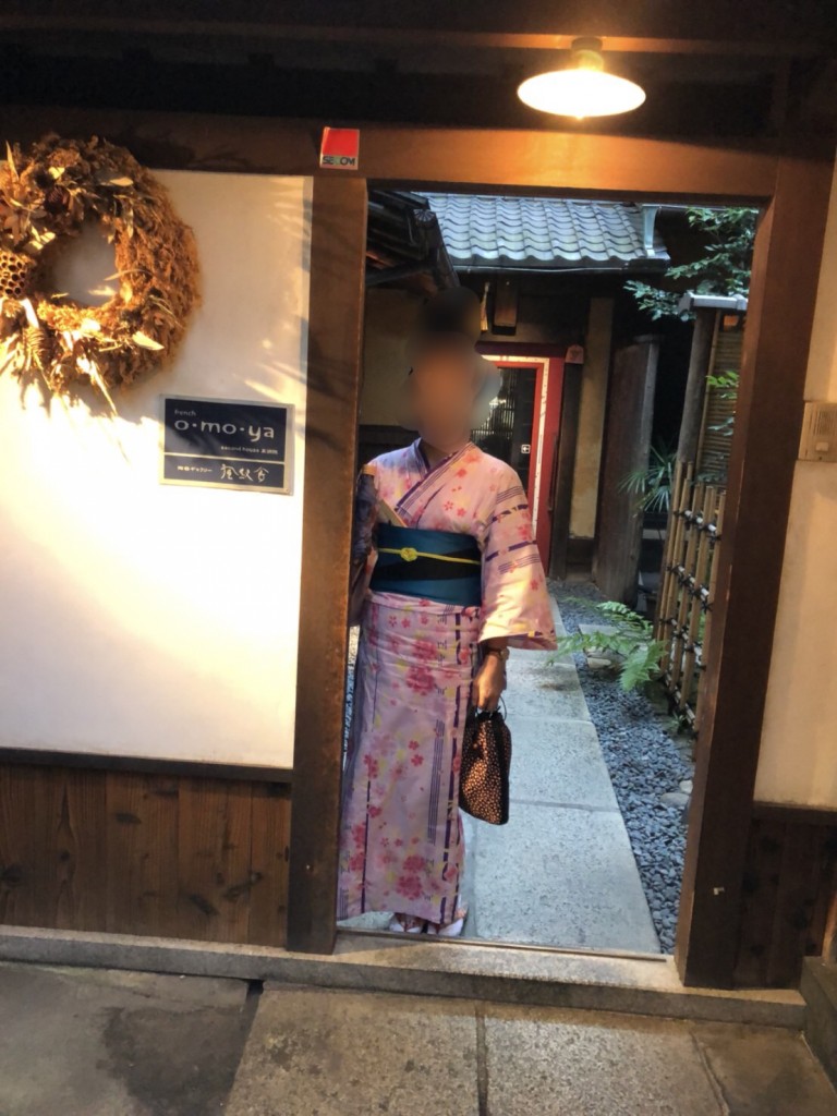 浴衣でディナー(^^♪2018年7月30日3