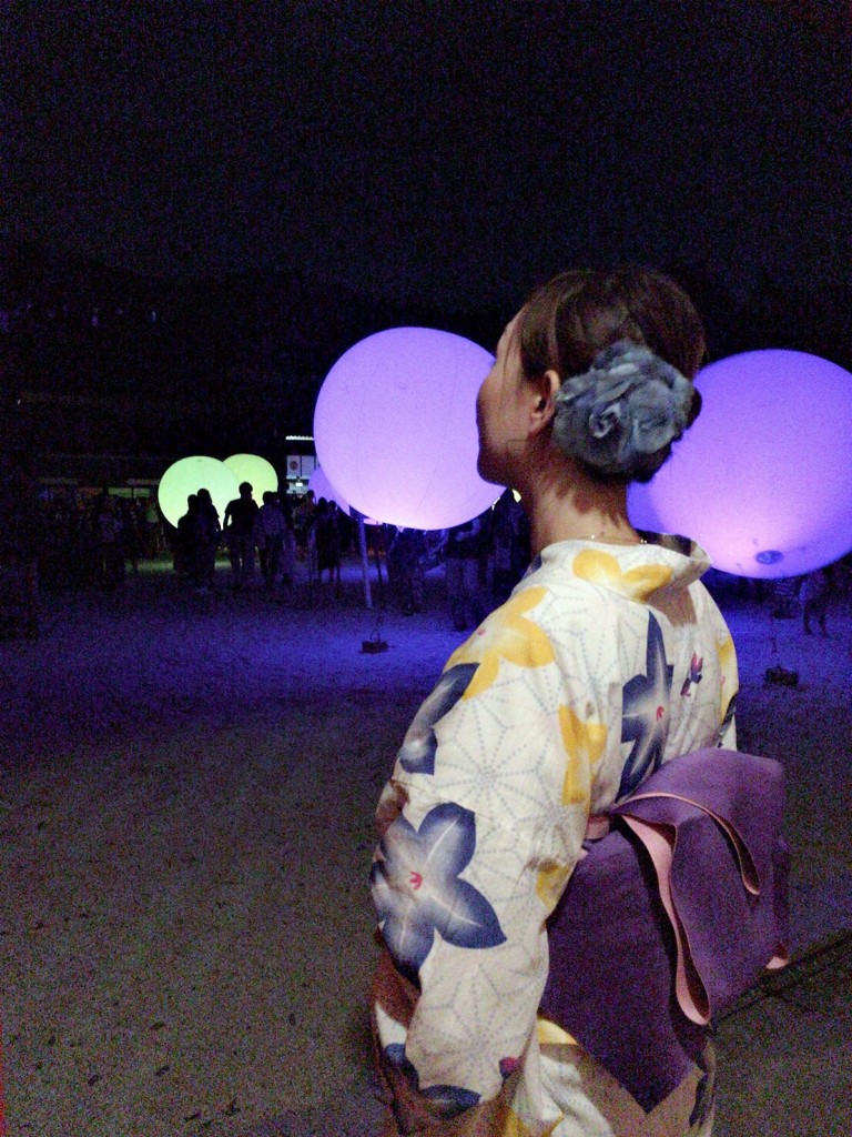 下鴨神社 糺の森の光の祭 長蛇の列2018年8月25日15
