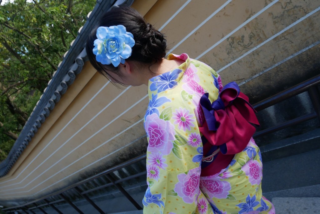 お誕生日祝いに浴衣で鴨川納涼床へ♡2018年8月9日4