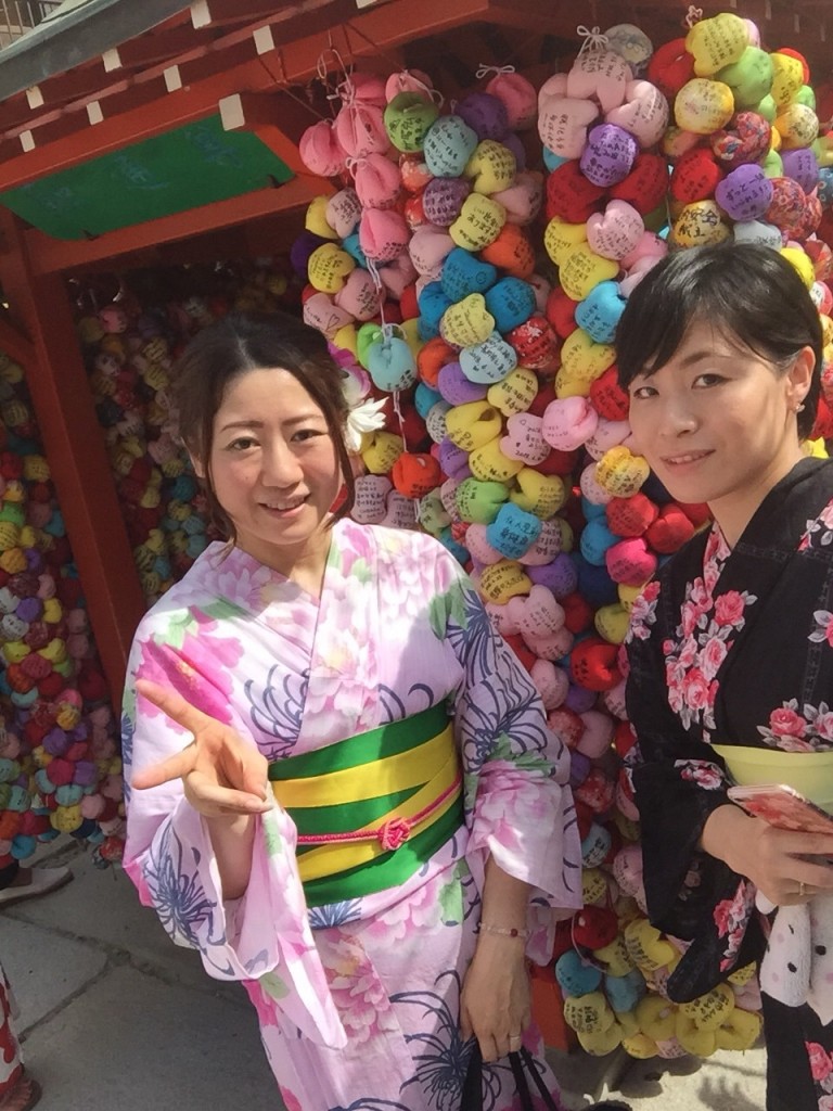 お誕生日祝いに浴衣で鴨川納涼床へ♡2018年8月9日7
