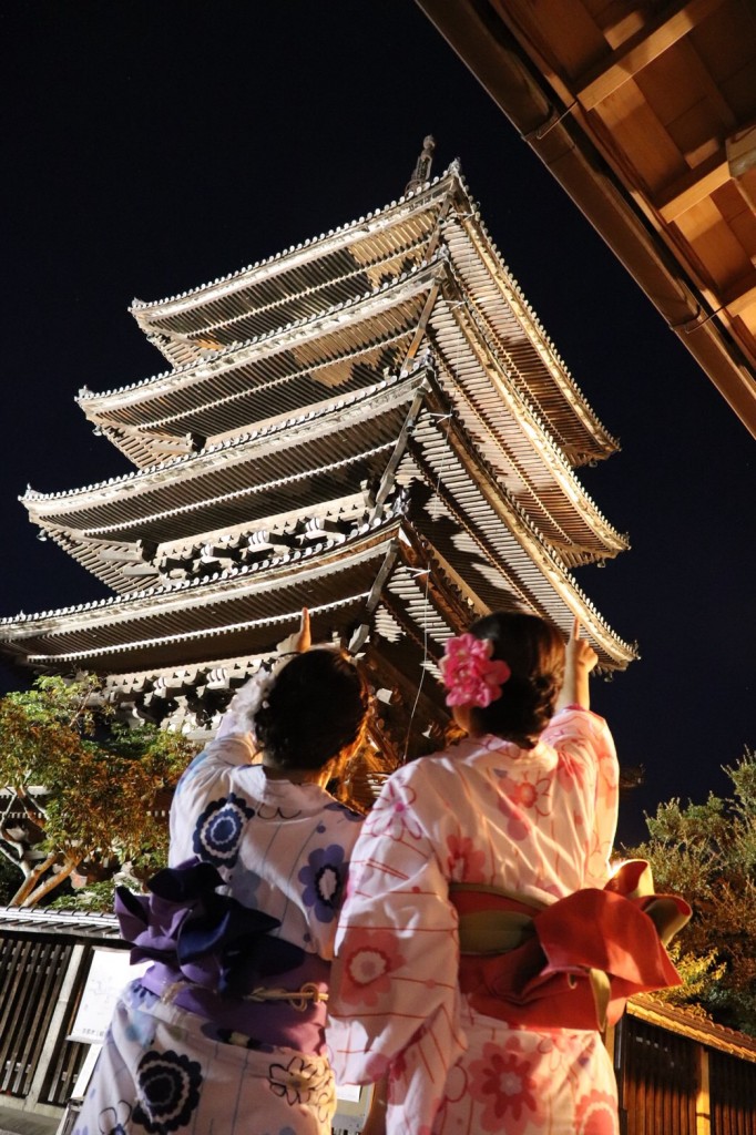 お盆休みで全国から京都へ2018年8月12日12