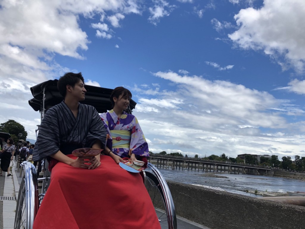 今日は嵐山が一番の人気スポットでしたぁ♪2018年8月21日2