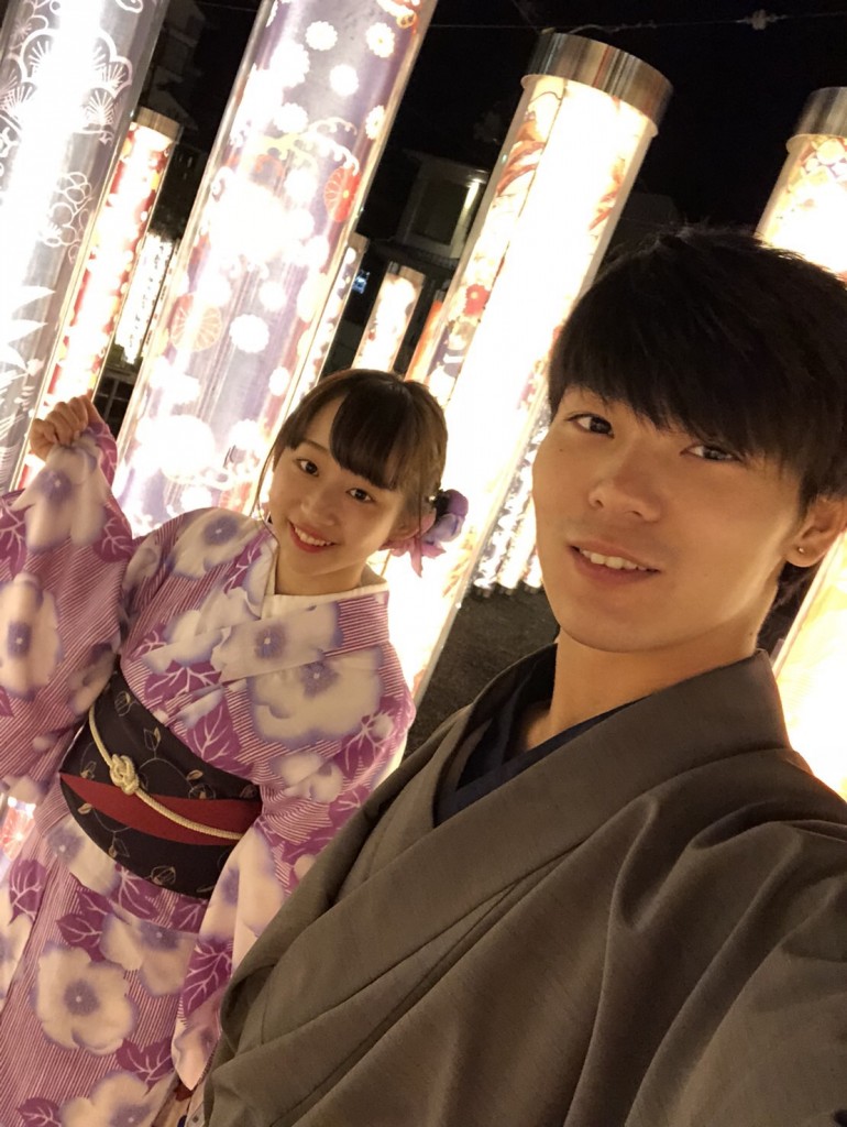 夜のキモノフォレスト行ってきましたぁ♡2018年9月10日6