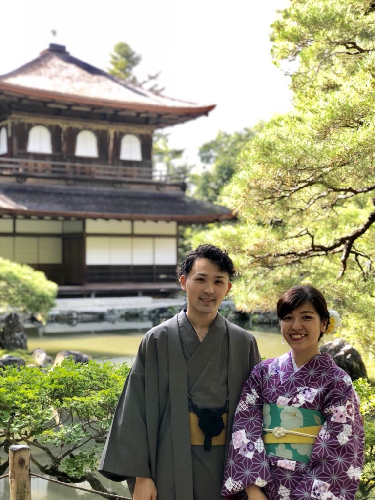 カップルで慈照寺(銀閣寺)へ2018年9月27日7
