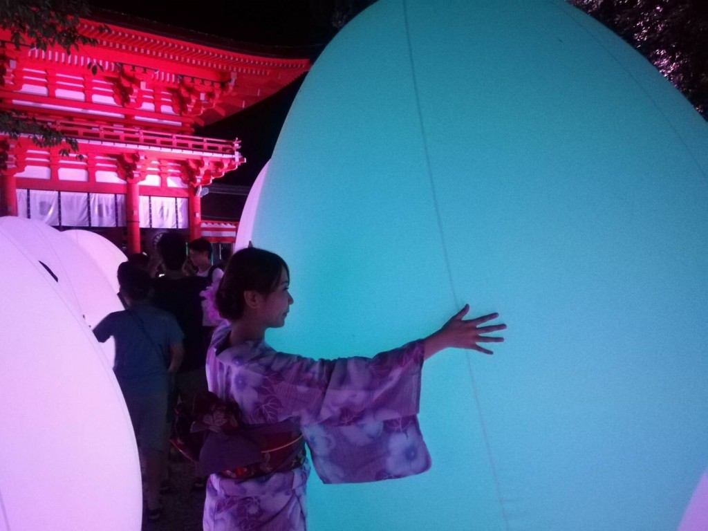 糺の森の光の祭2018 最終日も大人気2018年9月2日5