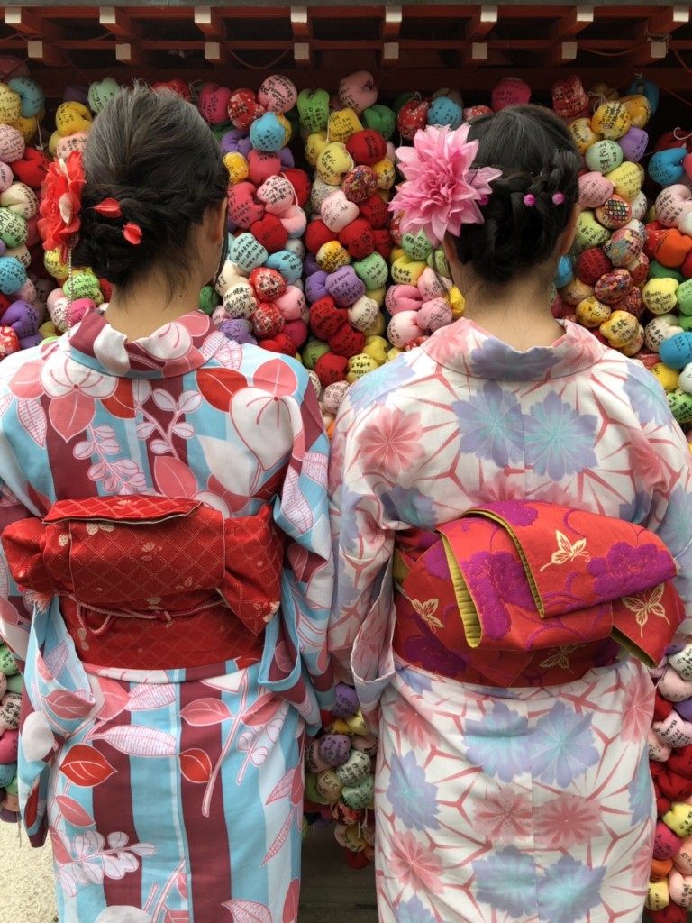 台湾から着物レンタルで清水寺へ♪2018年9月26日5