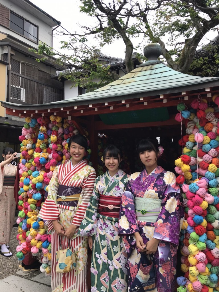 修学旅行生!八坂庚申堂と嵐山へ♪2018年10月11日1