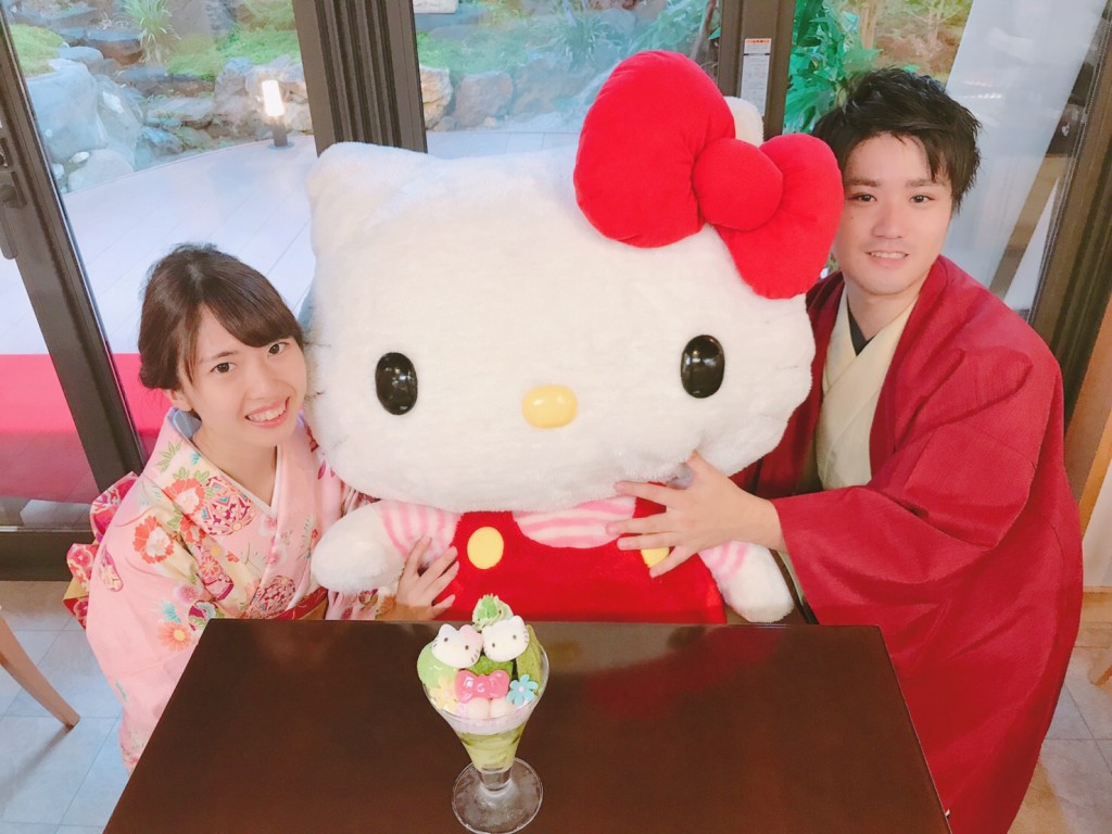 キティちゃんとカフェ(^^♪2018年10月7日3