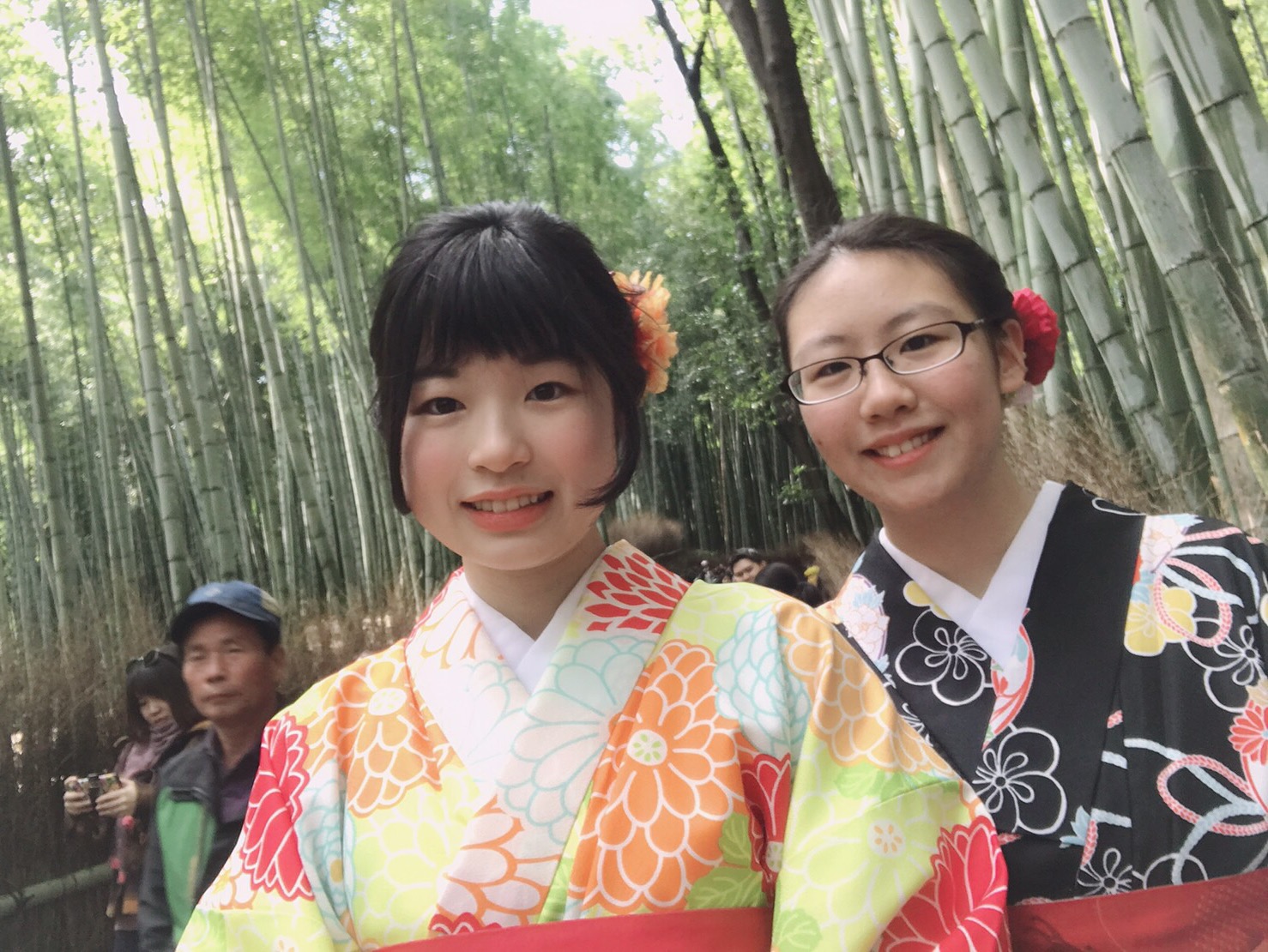 福岡から卒業旅行で東山花灯路へ♪2019年3月16日8