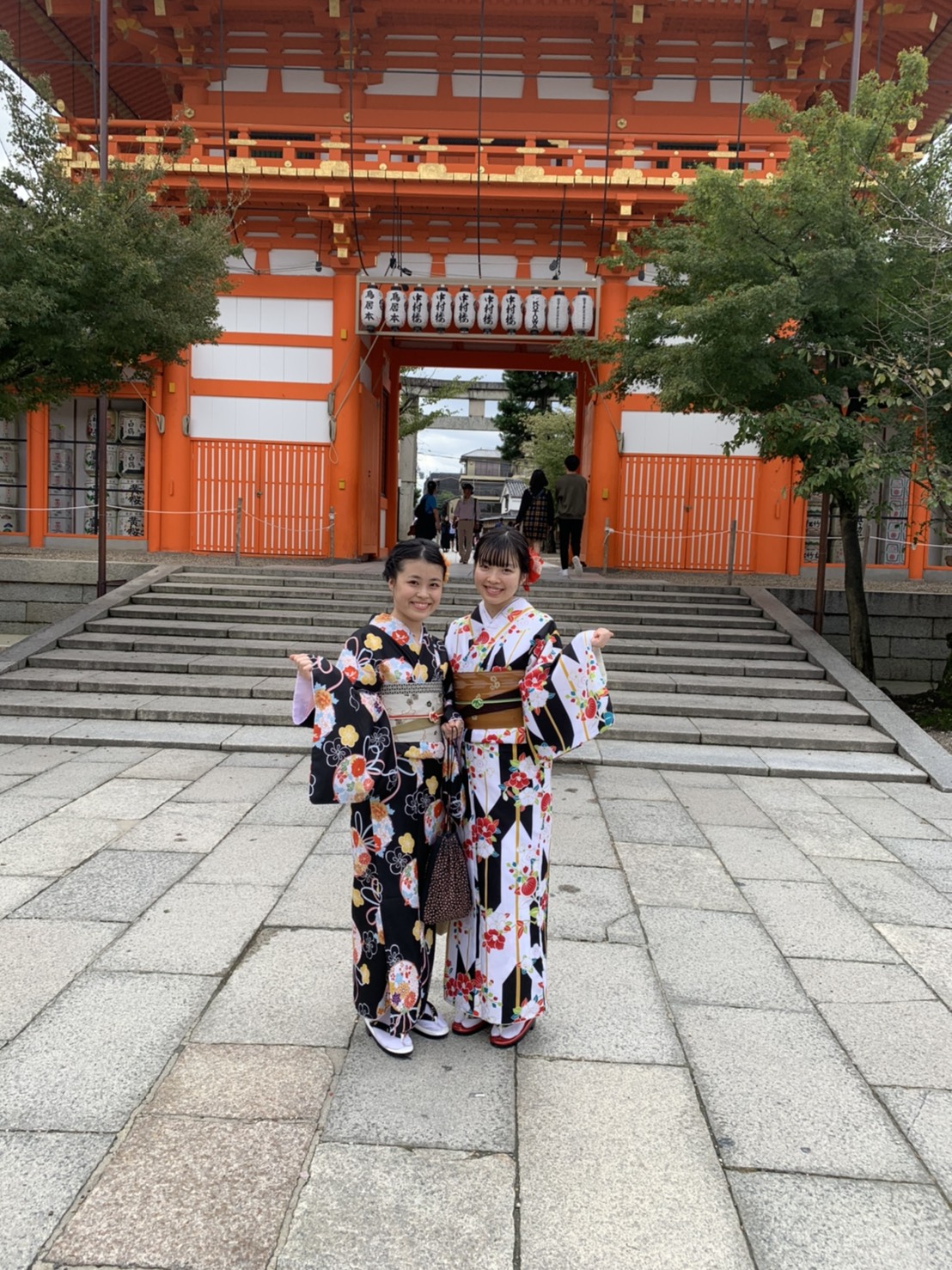 社員旅行♪京都で着物レンタル2019年10月22日5